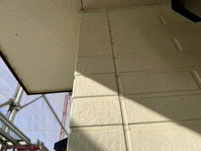 明石市のコーキング作業を終了